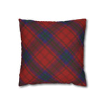 Scottish Tartan Polyester Pillow Case/Cover (Insert Not Included) 16" x 16"