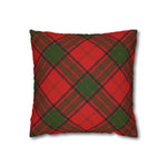 Scottish Tartan Polyester Pillow Case/Cover (Insert Not Included) 16" x 16"