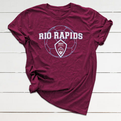 Rio Rapids Fan Wear - Unisex Adult Cotton T-Shirt
