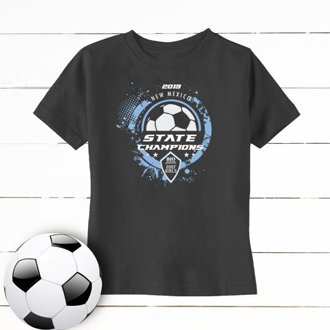 Rio 2007 Girls NM State Champions - Youth Cotton T-Shirt