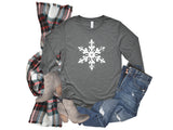 Vintage Snowflake Long Sleeve Tee