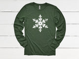 Vintage Snowflake Long Sleeve Tee