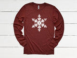 Vintage Snowflake Long Sleeve Tee