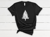 Evergreen Tree Short Sleeve Tee