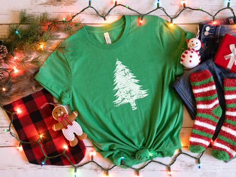 Evergreen Tree Short Sleeve Tee