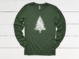 Evergreen Tree Long Sleeve Tee