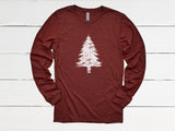 Evergreen Tree Long Sleeve Tee